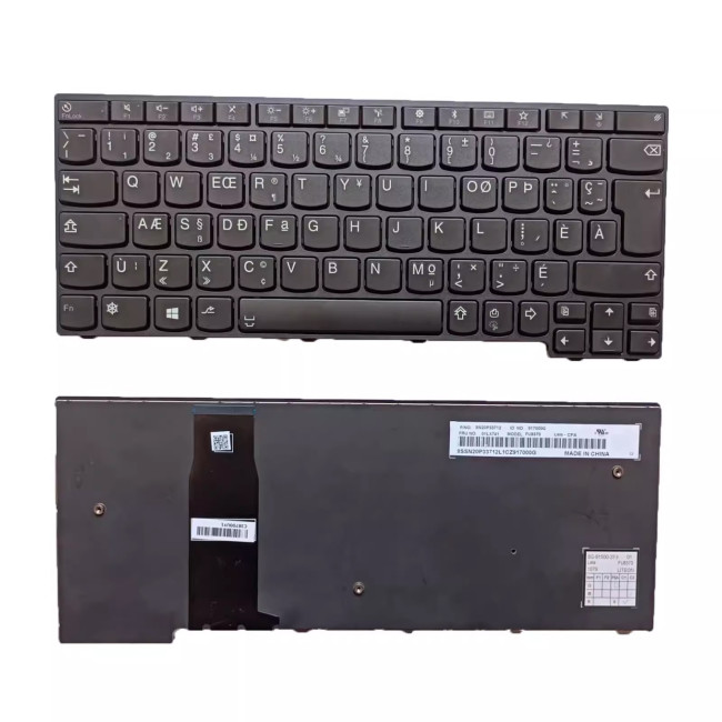 Lenovo Thinkpad yoga 11e 4th Gen 4 01EP180 01EP210 Canadian French CF keyboard - main product image