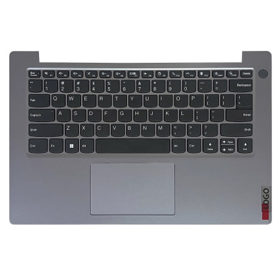 Lenovo V14 G4 AMN US keyboard palmrest silver