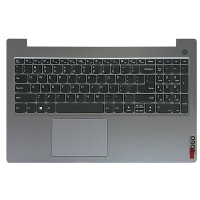 Lenovo V15 G4 AMN US keyboard palmrest silver