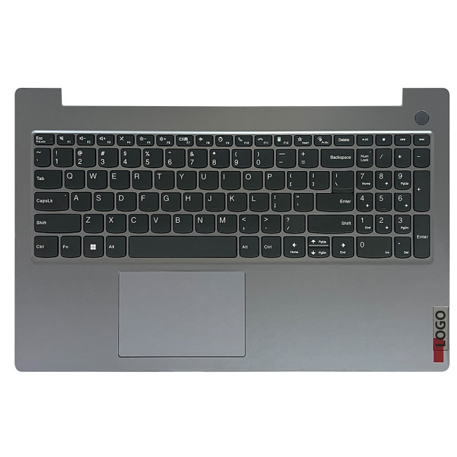 Lenovo V15 G4 AMN, US keyboard palmrest silver - main product image