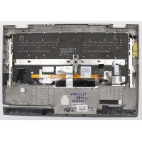 Lenovo X1 yoga 3rd Generation 01LX962 silver backlit Latin LA keyboard palmrest - additional view 1