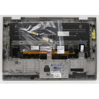 Lenovo X1 yoga 3rd Generation 01LX969 silver backlit Swedish SD keyboard palmrest - additional view 1