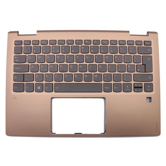 Lenovo yoga 720-13IKB 5CB0N67855 coppery backlit UK keyboard palmrest - main product image