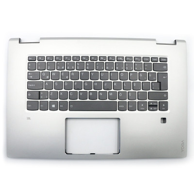 Lenovo yoga 720-15IKB 5CB0N67960 silver backlit Turkish TR keyboard palmrest