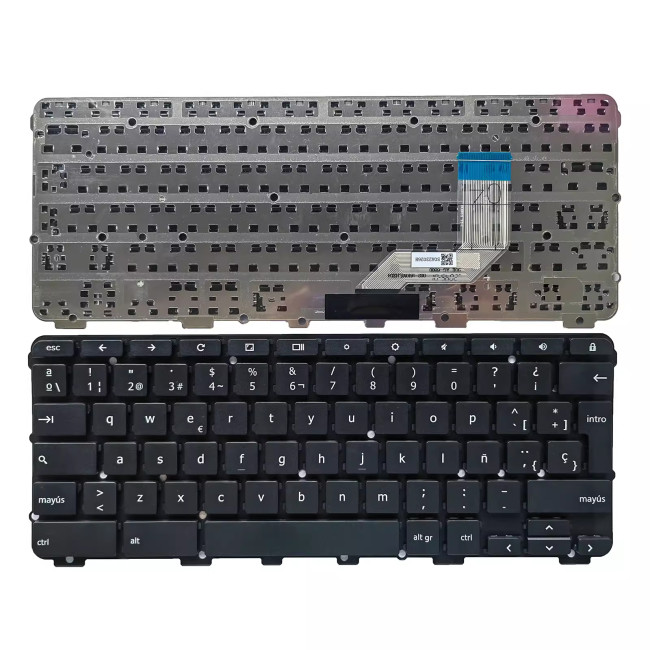 Lenovo yoga N24 Chromebook 100e 500e N3350 Spanish SP keyboard - main product image