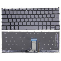 Lenovo yoga 7 14ARP8, yoga 7 14IRL8, yoga 7 14lAL7, Slim 5 14ABR8, gray backlit US keyboard