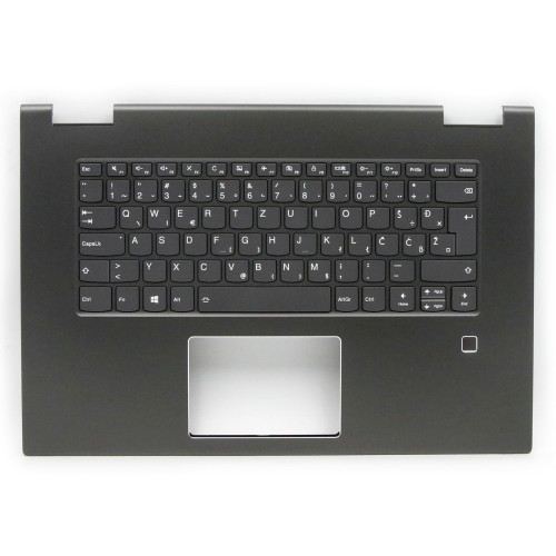 Lenovo yoga 730-15IWL 5CB0T04926 gray backlit Slovenian SA keyboard palmrest - main product image