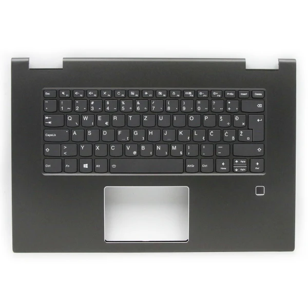 Lenovo yoga 730-15IWL 5CB0T04926 gray backlit Slovenian SA keyboard palmrest - main product image