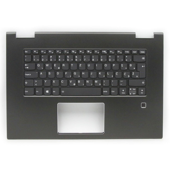 Lenovo yoga 730-15IWL 5CB0T04926 gray backlit Slovenian SA keyboard palmrest - main product image