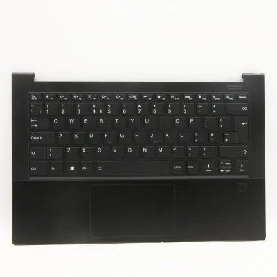 Lenovo yoga 9-14ITL5 black fingerprint backlit UK keyboard palmrest