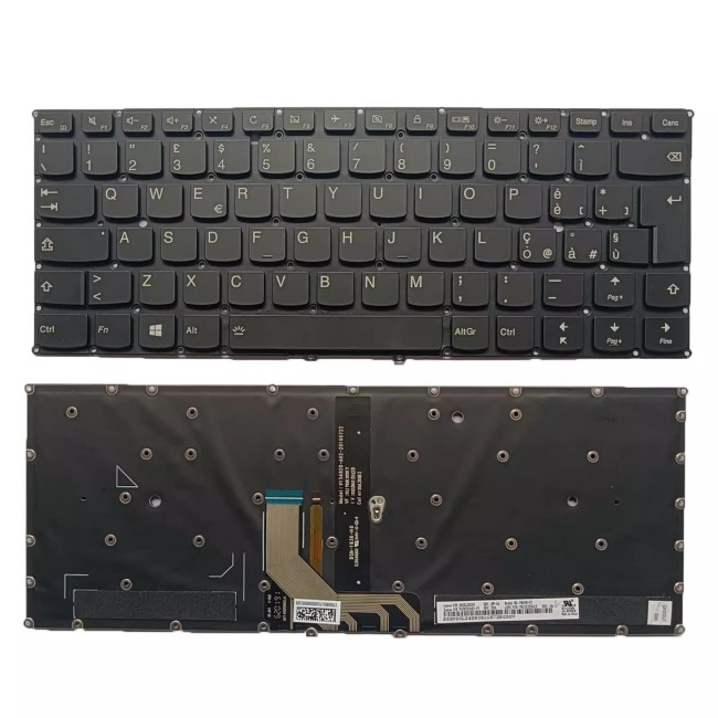 Lenovo yoga 910-13ikb yoga 5 pro backlit Italian IT keyboard - main product image