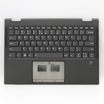 Lenovo yoga C630-13, Q50 gray fingerprint hole backlit US keyboard palmrest