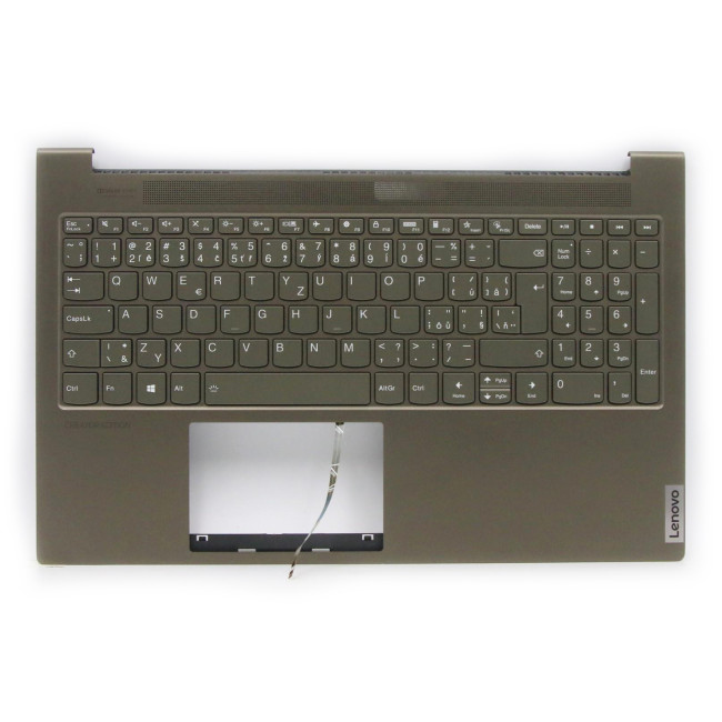 Lenovo yoga Creator 7 15IMH05 5CB0Z31019 brown backlit Czech CZ keyboard palmrest - main product image