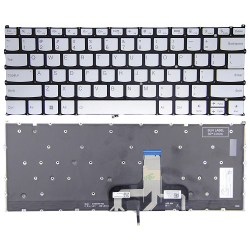 Lenovo yoga Pro 14s ARH7 IAH7 2022, Slim 7 Pro X 14 ARH7, backlit US keyboard silver - main product image