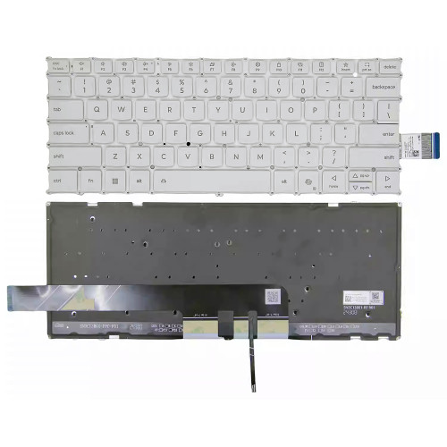 Lenovo yoga Slim 7 14APU8, yoga Pro 9 14IRP8, white backlit US keyboard AI - main product image