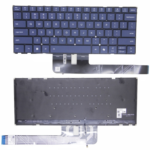 Lenovo yoga Slim 7 14AKP10 14ILL10, blue backlit US keyboard AI - main product image