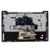 Lenovo yoga S740-14IIL 5CB0U44105 Gray metal backlit Turkish TR keyboard palmrest - additional view 2