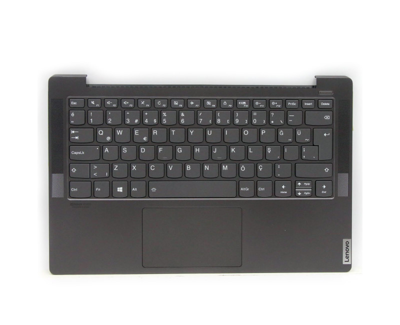 Lenovo yoga S740-14IIL 5CB0U44105 Gray metal backlit Turkish TR keyboard palmrest - additional view 