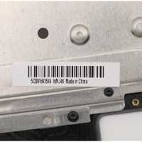 Lenovo yoga S740-15IRH 5CB0W43544 lavender backlit Korean KR keyboard palmrest - additional view 1