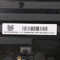 Lenovo yoga S740-15IRH 5CB0W43563 lavender backlit Belgian BE keyboard palmrest - additional view 1