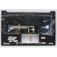 Lenovo yoga Slim 7 14IIL05 5CB0X55915 Purple metal backlit Russian RU keyboard palmrest - additional view 2