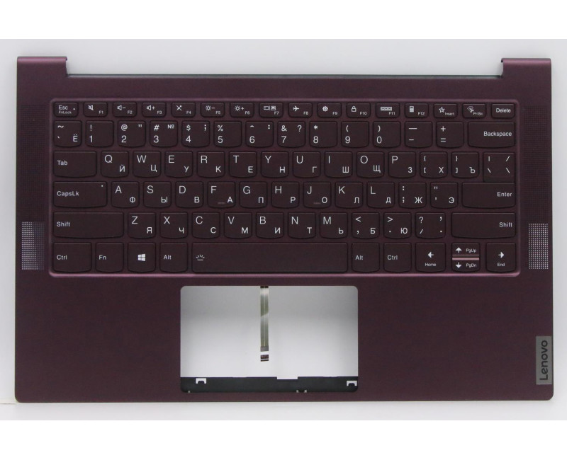 Lenovo Yoga Slim 7 14IIL05 5CB0X55915 Purple metal backlit Russian RU keyboard palmrest