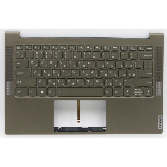 Lenovo yoga Slim 7 14IIL05 5CB0X55946 Moss green metal backlit Russian RU keyboard palmrest - main product image