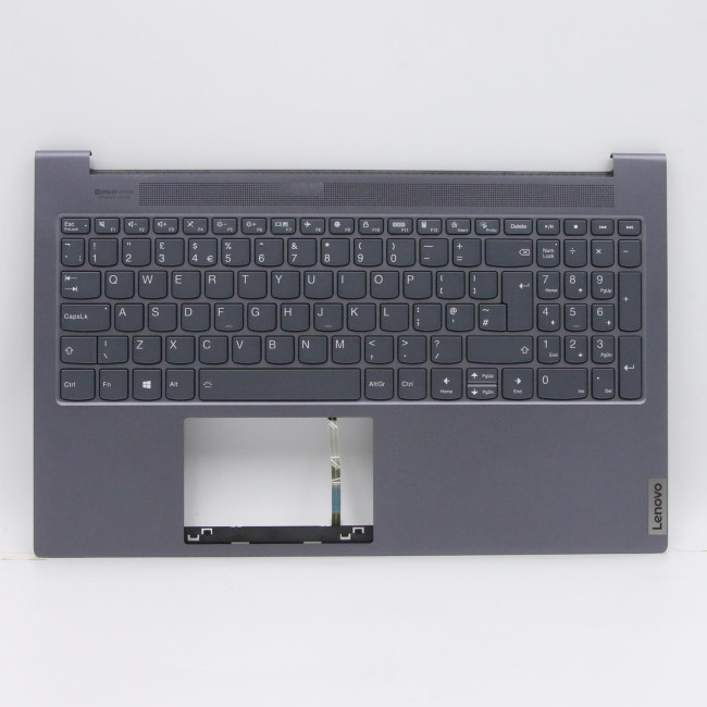 Lenovo yoga Slim 7 15IIL05 5CB0X55840 gray backlit UK keyboard palmrest - main product image