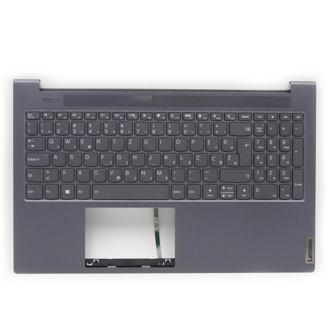 Lenovo yoga Slim 7 15IIL05 5CB1B10132 Gray backlit Slovenian SA keyboard palmrest - main product image