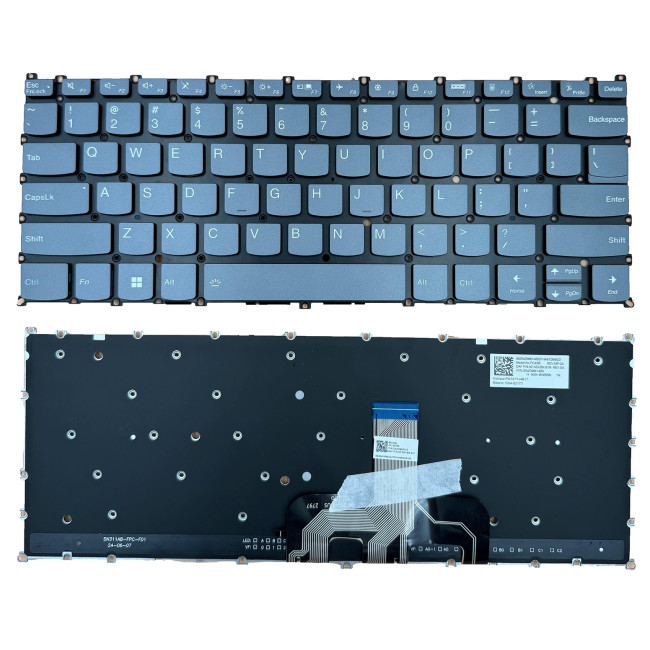 Lenovo yoga Slim 7 ProX 14ARH7, yoga Slim 7 ProX 14IAH7, blue backlit US keyboard - main product image