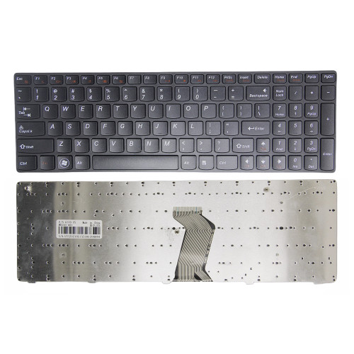 Lenovo Z560, G570, G575, Z565, Z560A, G570A, G560, G565, black frame US keyboard - additional view 