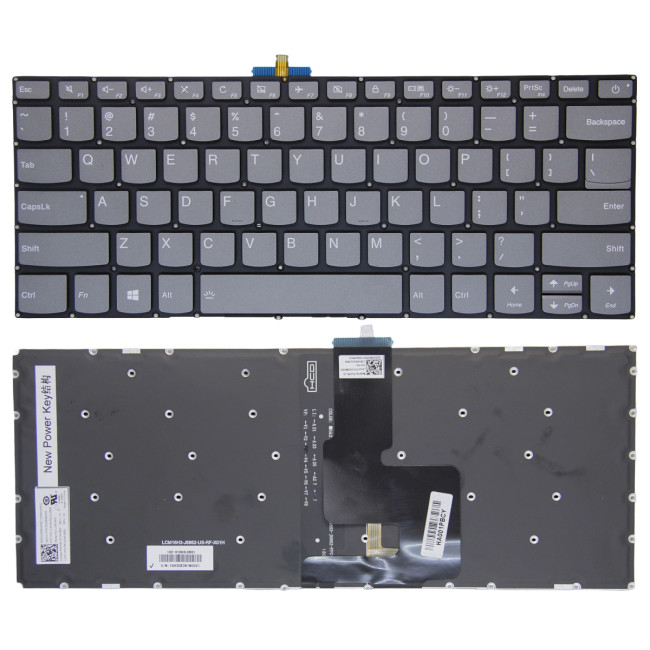 Lenovo IdeaPad 320-14 320S-14IKB 120S-14IAP 520-14IKB 7000-14 power backlit US keyboard - main product image