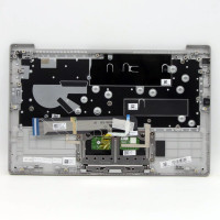 Lenovo IdeaPad 5-14ARE05 5-14ITL05 Light gray Spanish SP keyboard palmrest - additional view 1