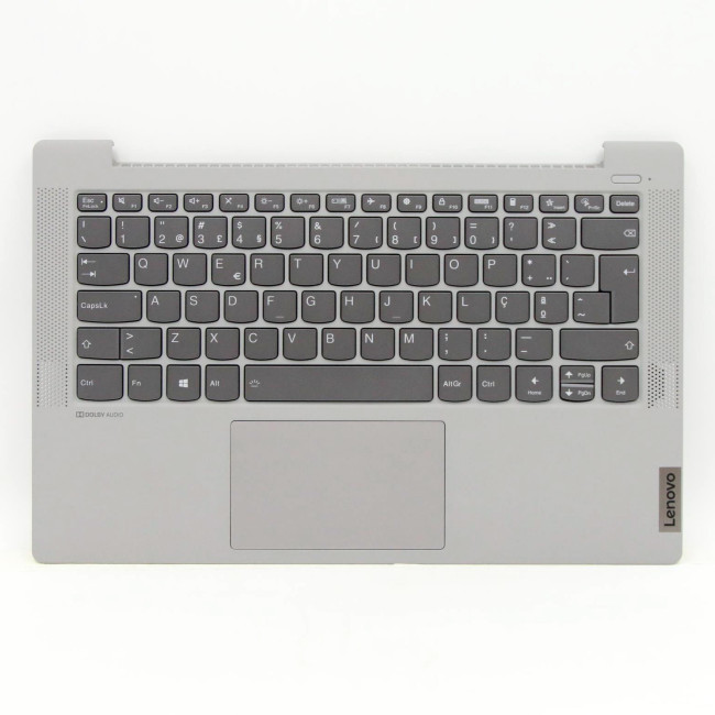 Lenovo IdeaPad 5-14ARE05 5-14ITL05 Light gray backlit Portuguese PO keyboard palmrest - main product image