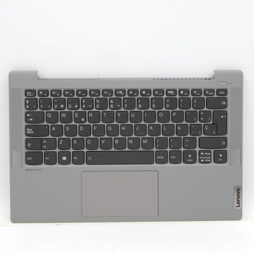 Lenovo IdeaPad 5-14ARE05 5-14ITL05 Light gray backlit Spanish SP keyboard palmrest - main product image
