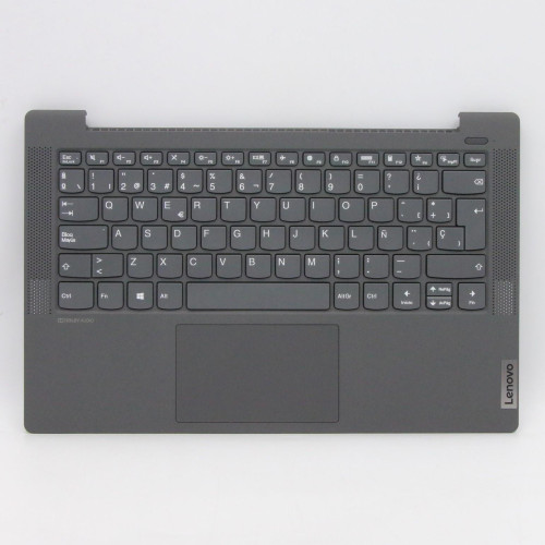 Lenovo IdeaPad 5-14ARE05 5-14ITL05 gray Spanish SP keyboard palmrest - main product image
