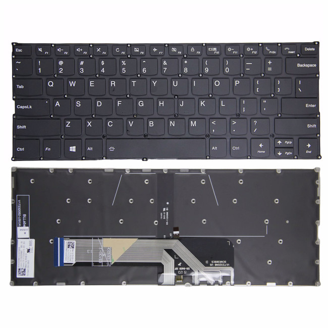 Lenovo IdeaPad 530S-15ISK black backlit call original US keyboard - main product image