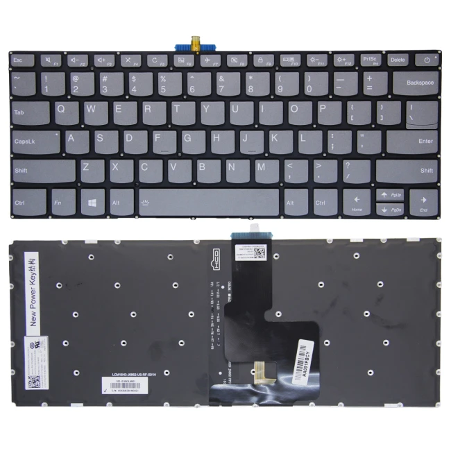 Lenovo 3-14ADA05, 3-14ARE05, 3-14IGL05, 3-14IIL05, 3-14IML05, 3-14ITL05, power backlit US keyboard original - main product image