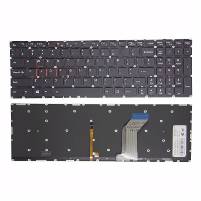 Lenovo IdeaPad Y700 Y700-15 Y700-15ACZ Y700-15ISK red backlit US keyboard
