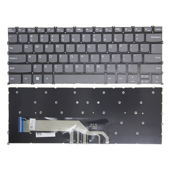Lenovo ideapad 5 Pro-14ACN6, F10 lock gray US keyboard - main product image