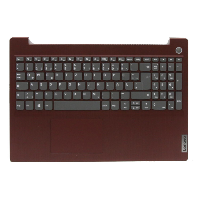 Lenovo ideapad 3 15ADA05 3-15IML05 5CB0X57639 red German DE keyboard palmrest - main product image