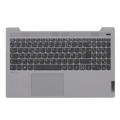 Lenovo ideapad 3 17ADA05 5CB0X56087 gray white backlit French FR keyboard palmrest