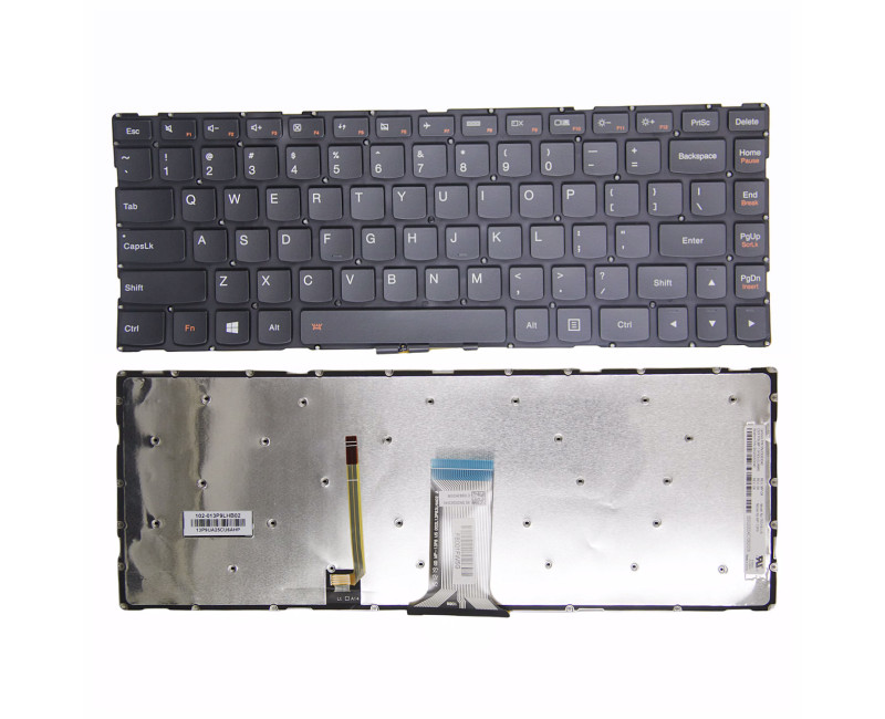 Lenovo ideapad 500S-14ISK 500-14ACL 500-14ACZ 500-14IBD 500-14IHW 500-14ISK backlit US keyboard original - additional view 