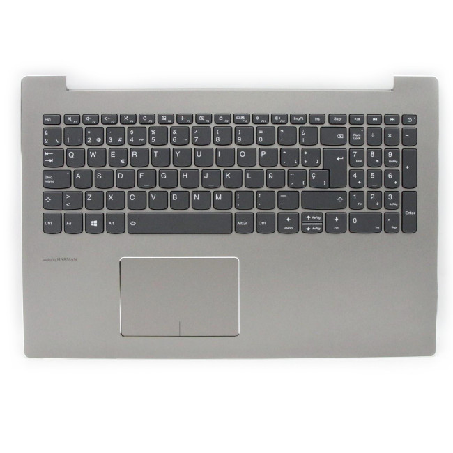 Lenovo ideapad 520-15IKB 5CB0N98641 gray backlit Spanish SP keyboard palmrest - main product image