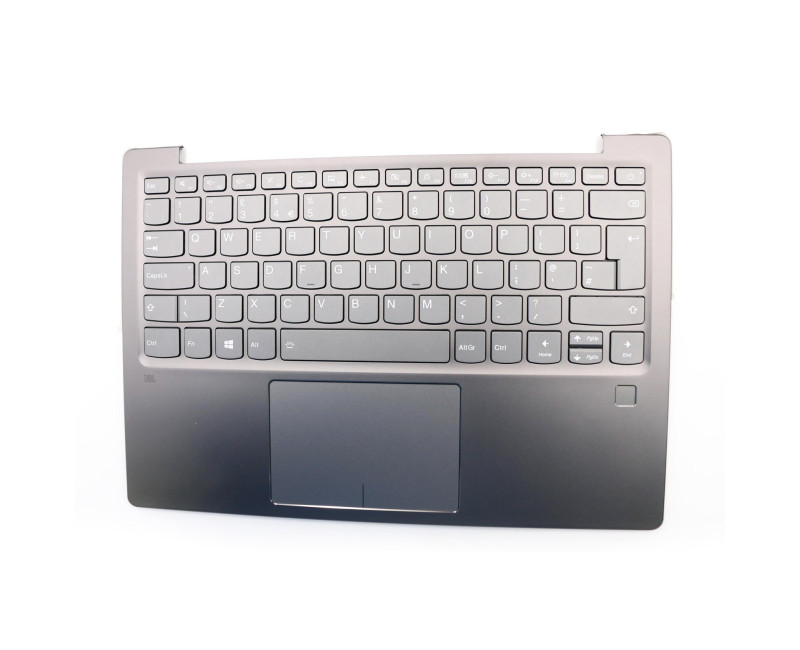 Lenovo ideapad 720S-13ARR gray fingerprint backlit UK keyboard palmrest