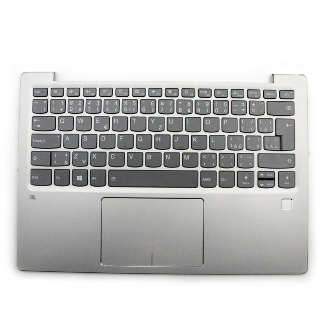 Lenovo ideapad 720S-13ARR silver backlit Czech CZ keyboard palmrest - main product image