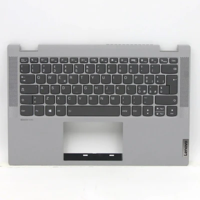 Lenovo ideapad Flex 5-14IIL05 5-14ITL05 Light gray backlit Italian IT keyboard palmrest