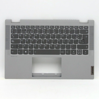 Lenovo ideapad Flex 5-14IIL05 5-14ITL05 Light gray backlit Spanish SP keyboard palmrest