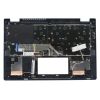 Lenovo ideapad Flex 5-14IIL05 5-14ITL05 backlit US keyboard palmrest blue - additional view 1
