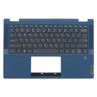 Lenovo ideapad Flex 5-14IIL05 5-14ITL05 backlit US keyboard palmrest blue